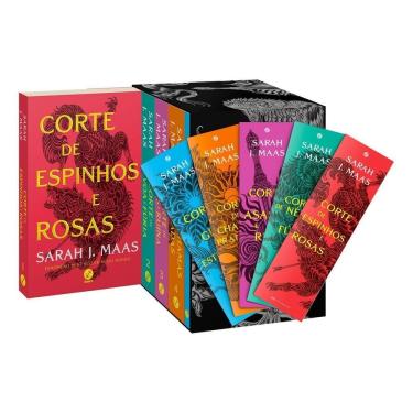 Imagem de Box - Corte de Espinhos e Rosas - (Novas Capas) - Acompanha Marcadores