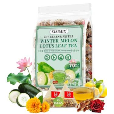 Imagem de Chá de inverno, melão, óleo de folha de lótus, mistura de 70 sacos - M
