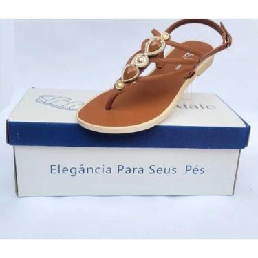 Imagem de Sandália Rasteirinha faminina linda, para presente de mãe, namorada, e