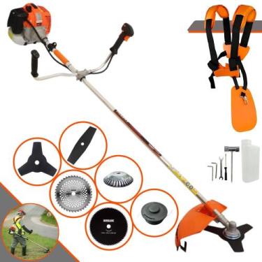 Imagem de Cortador de Grama À Gasolina Vulcan VR620H Motor 2T 62cc 3HP 12.500rpm