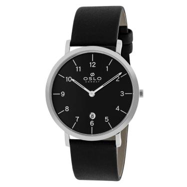 Imagem de Relógio Oslo Masculino Ref: Ombscs9u0001 P2px Slim Prateado