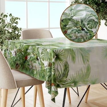 Imagem de Toalha Mesa Plástica Térmica Amazônia 2 Lugares 1,00x1,40