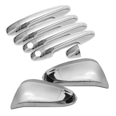Imagem de Aplique Capa Cromada Retrovisor Maçanetas Toyota RAV4 2014