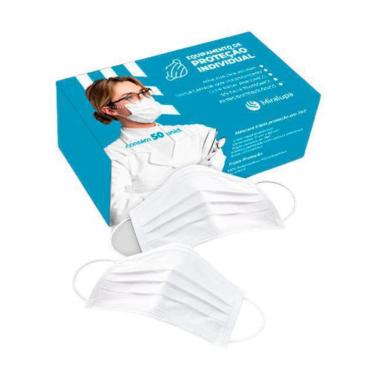 Imagem de Mascara Tripla Descartável 200 Unidades