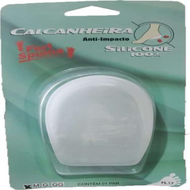 Imagem de Calcanheira Fort Spuma Silicone - Transparente