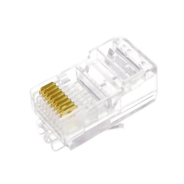 Imagem de Pacote 100 Conector Rj45 Cat5E Cabo De Rede