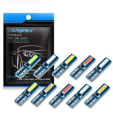 Imagem de Lâmpada LED T5 Super Brilhante Canbus 10 Peças W3W 74 286 W1.2W 12V Lu