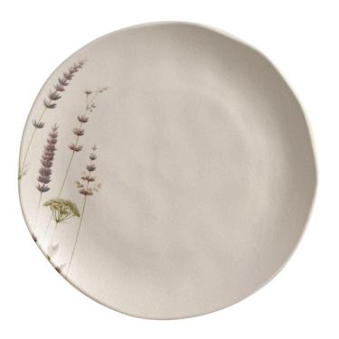 Imagem de Conjunto com 6 Pratos Raso Orgânico Lavanda Ø26,5cm