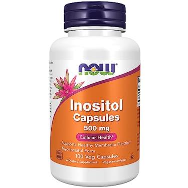 Imagem de NOW Inositol 500 mg, 100 cápsulas