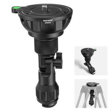 Imagem de Adaptador de nivelamento Neewer GM004 para tripé/cabeça de fluido de 2