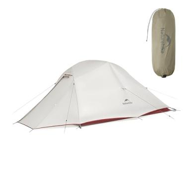 Imagem de Barraca Cloud Up Pro Naturehike 2025, barraca ultraleve atualizada, 1,75 kg/3,86 libras, barraca dupla para 3 pessoas, para acampamento de bicicleta, mochila, caminhada, autônoma, construção, fácil de