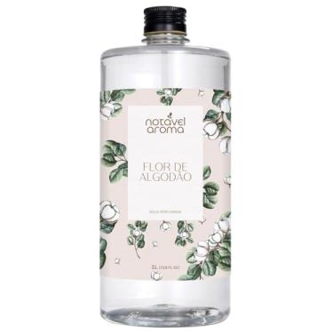 Imagem de Agua Perfumada 1L Odorizante Aromatizador Tecidos Roupas Cama Cortinas (Flor de Algodão)