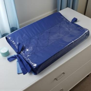 Imagem de Trocador Anatômico De Cômoda Luxo Marinho Plastificado