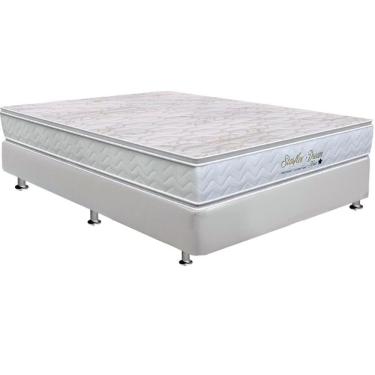 Imagem de Cama Box Casal: Colchão Molas Ensacadas Orthoflex Starflex Dream + Base White(138X188)