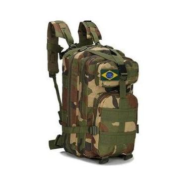 Imagem de Mochila Impermeavel Masculina Feminina 30 Lts - Sou Mais Preço, Terra 