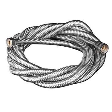 Imagem de Mangueira de Chuveiro G1/2 Tubo de Aço Idável Mangueira de Chuveiro Longa Anti-Torção Mangueira Pulverizadora de Bidê de Banheiro À Prova de Explosão Substituição Da Mangueira de Chuveiro Portáti