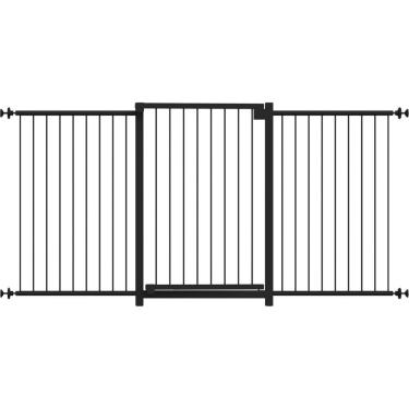 Imagem de Grade portão multigrade mf1501 preto divisor de ambientes