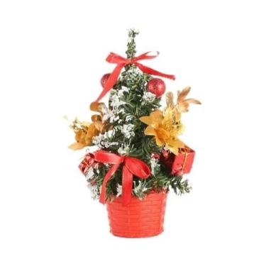 Imagem de Árvore de Natal Artificial (20/30/40cm) - Decoração para Casa, Quarto 