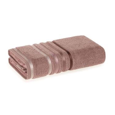 Imagem de Toalha De Banho Lumina Fio Penteado Max Karsten Rosa Vintage/rosa