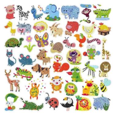 Imagem de Kit Adesivos De Pintura Com Diamantes Para Crianças Infantil Adequado Para Meninos E Meninas (45)