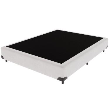 Imagem de Cama Box Viúvo Branco V-store 128x188x44
