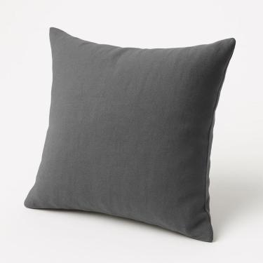 Imagem de Almofada 42cm Decorativa Suede Fofinha Para Sofá E Cadeira Cinza