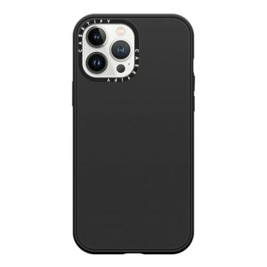 Imagem de CASETiFY Capa Impact para iPhone 13 Pro Max [4X testado contra quedas de grau militar/proteção contra quedas de 2,5 metros/compatível com Magsafe] - preto fosco