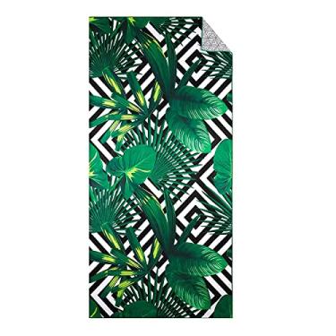 Imagem de Yalych Toalha de banho, toalha de praia grande de pelúcia curta de microfibra secagem rápida sem areia toalhas de praia listradas para esportes adultos toalha de banho 153 x 77 cm B toalhas (cor: D