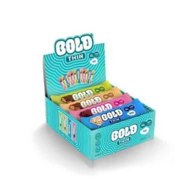Imagem de Barra de Proteína BOLD Snacks Thin Mista (12g de Proteína) - Caixa com 12 unidades-Unissex