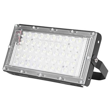 Imagem de Holofote LED, luz branca super brilhante 50W holofote para ambientes externos, IP66 para pátios e jardins