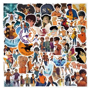 Imagem de Adesivos de vinil impermeável Percys Jacksons Anime 60 unidades/lote