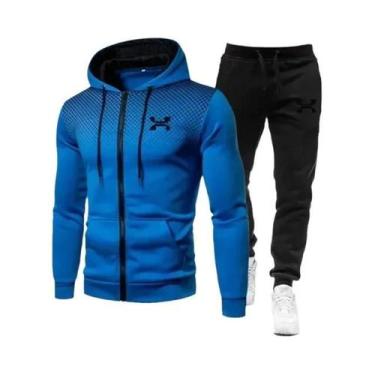 Imagem de Conjunto De Treino Masculino De Inverno 2025: Moletom Moderno E Calça 