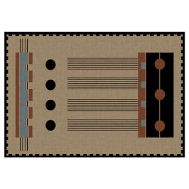 Imagem de SPXMQSS Tapetes de área externa para jardim, lavável, antiderrapante, resistente ao desgaste, dobrável, para jardim, deck, varanda, varanda K 240 x 300 cm