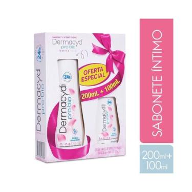 Imagem de Kit Sabonete Liquido Dermacyd Femina 200ml + 100ml Oferta Especial