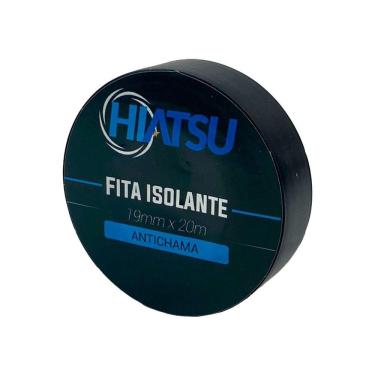 Imagem de Fita Isolante 0,13mmx19mmx20mt Preta Hiatsu único