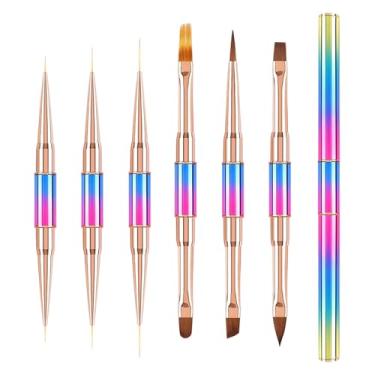 Imagem de Canetas Para Unhas,Materiais de Arte de Pintura Portáteis,Conjunto Canetas De Esmalte Em Gel | Para Iniciantes Criancas Adultos Salon Casa Arte Em Unhas