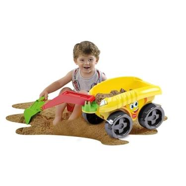 Imagem de Escavador Infantil – Brinquedo de Construção com Pá Móvel | Caminhão Escavadeira Educativo e Interativo para Crianças