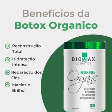 Imagem de Alisamento Escova e Terapia Capilar Biomax Organica 1000ml