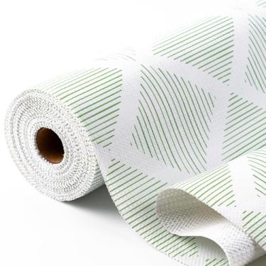 Imagem de Forro de gaveta e prateleira para cozinha, forros de armário antiderrapantes não adesivos para armário, cômoda, prateleiras, caixa de ferramentas, despensa, fácil instalação espessa, aderência forte