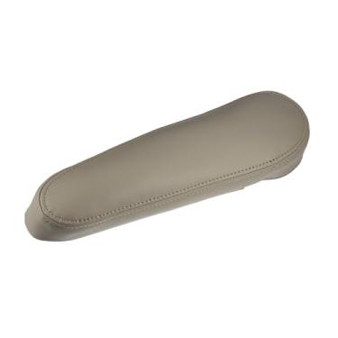 Imagem de ACROPIX Capa de apoio de braço do assento do console central - Tampa do apoio de braço do lado do motorista do carro guarnição - para Toyota Sequoia 2001-2007 couro sintético bege - 1 peça de peças de