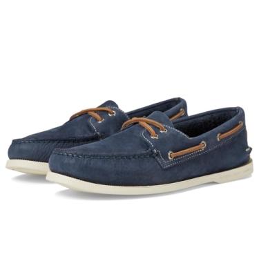 Imagem de Sperry Mens Shoes Sapato náutico de verão original autêntico com 2 furos, Azul marino, 44