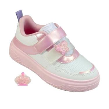 Imagem de Tenis Pampili Xp24 Pin Ref 736.058 Branco/rosa 033
