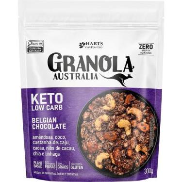 Imagem de Granola Australia Keto Belgian Chocolate Hart's 300g