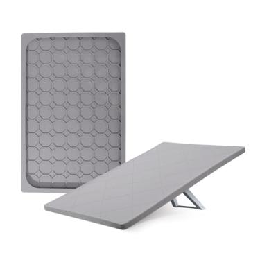 Imagem de Capa protetora Starlink Gen 3, capa de silicone à prova de choque para antena satélite padrão, antigranizo, impermeável, à prova de poeira, protetor resistente a UV para uso em telhado/RV (cinza)