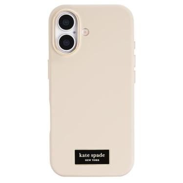 Imagem de Kate Spade New York Capa para iPhone 17 - Compatível com MagSafe - Capa de telefone de designer - Ícone Bege Perfeito