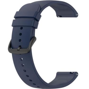 Imagem de Pulseira lisa 20mm compatível com Garmin Forerunner 165 ou 165 Music -