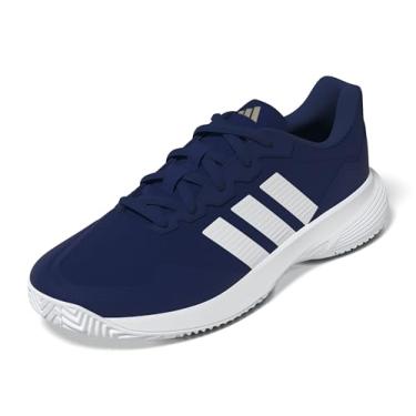 Imagem de adidas Tênis esportivo masculino baixo (não futebol), Azul escuro/branco/cibermetálico, 44