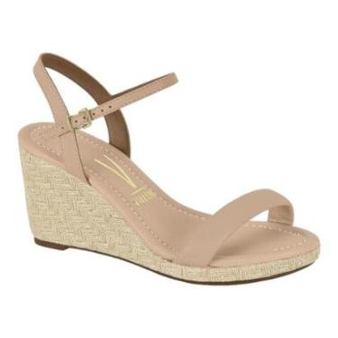 Imagem de Sandalia Vizzano 6501.100 Salto Anabela Alto Confortavel Feminino-Feminino