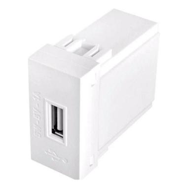 Imagem de Tomada Módulo USB Bivolt Modulare/Evidence 15W 3A 5V - Fame