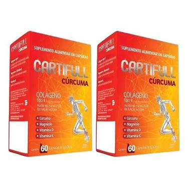 Imagem de Kit 2x Cartifull Colágeno Tipo 2 Domina 60 Cápsulas